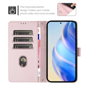 Xiaomi Redmi Note 15 Pro+ 5G Smile Embossing RFID Leather Pink-Θήκη Βιβλίο