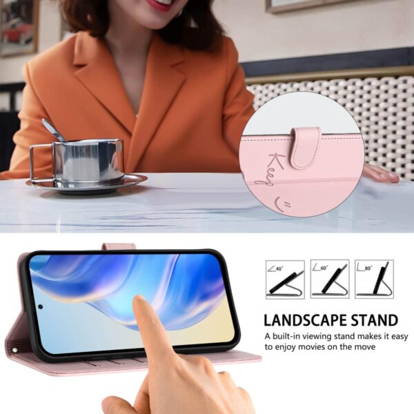 Xiaomi Redmi Note 15 Pro+ 5G Smile Embossing RFID Leather Pink-Θήκη Βιβλίο