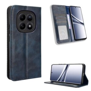 Xiaomi Redmi Note 15 5G / 4G / Poco M8 5G Magnetic Buckle Retro Texture Leather Blue-Θήκη Βιβλίο