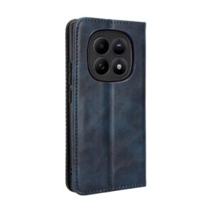 Xiaomi Redmi Note 15 5G / 4G / Poco M8 5G Magnetic Buckle Retro Texture Leather Blue-Θήκη Βιβλίο