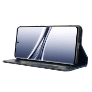 Xiaomi Redmi Note 15 5G / 4G / Poco M8 5G Magnetic Buckle Retro Texture Leather Blue-Θήκη Βιβλίο