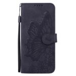 Xiaomi Redmi Note 15 Pro+ 5G Retro Skin Feel Butterflies Embossing Horizontal Flip Leather Black-Θήκη Βιβλίο