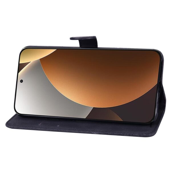 Xiaomi Redmi Note 15 Pro+ 5G Retro Skin Feel Butterflies Embossing Horizontal Flip Leather Black-Θήκη Βιβλίο