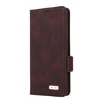 Xiaomi Redmi Note 15 5G / 4G / Poco M8 5G Magnetic Clasp Leather Brown-Θήκη Βιβλίο