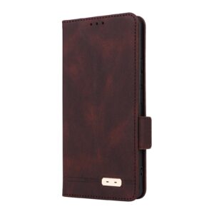 Xiaomi Redmi Note 15 5G / 4G / Poco M8 5G Magnetic Clasp Leather Brown-Θήκη Βιβλίο