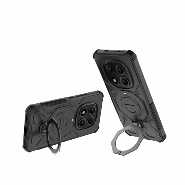 Xiaomi Redmi Note 15 Pro+ 5G Solid Color MagSafe Magnetic TPU+PC Black-Θήκη Σκληρή