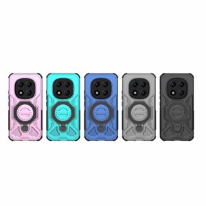 Xiaomi Redmi Note 15 Pro+ 5G Solid Color MagSafe Magnetic TPU+PC Black-Θήκη Σκληρή