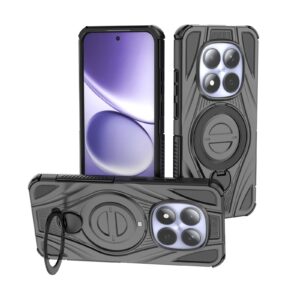 Xiaomi Redmi Note 15 Pro 5G Star Ring Metallic Pivot Bracket Magnetic Black-Θήκη Σιλικόνης