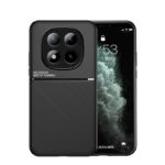 Xiaomi Redmi Note 15 Pro+ 5G /Poco M8 Pro 5G Classic Tilt Strip Grain Magnetic PC Hybrid TPU Black-Θήκη Σκληρή