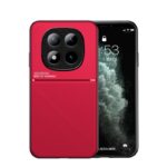 Xiaomi Redmi Note 15 Pro+ 5G/ Poco M8 Pro 5G Classic Tilt Strip Grain Magnetic PC Hybrid TPU Red-Θήκη Σκληρή