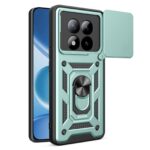 Xiaomi Redmi Note 15 Pro+ 5G Sliding Camera Cover Design TPU+PC Green-Θήκη Σκληρή