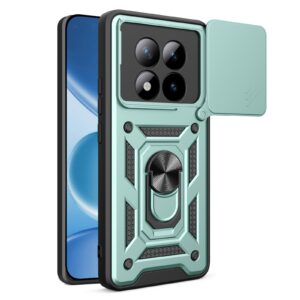 Xiaomi Redmi Note 15 Pro+ 5G Sliding Camera Cover Design TPU+PC Green-Θήκη Σκληρή