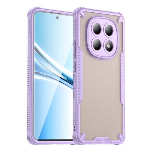 Xiaomi Redmi Note 15 4G / 5G Armor Glaze PC Hybrid TPU Purple-Θήκη Σιλικόνης