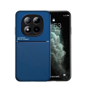 Xiaomi Redmi Note 15 Pro+ 5G/ Poco M8 Pro 5G Classic Tilt Strip Grain Magnetic PC Hybrid TPU Blue-Θήκη Σκληρή