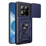 Xiaomi Redmi Note 15 Pro 5G Sliding Camera Cover Design TPU+PC Blue-Θήκη Σκληρή