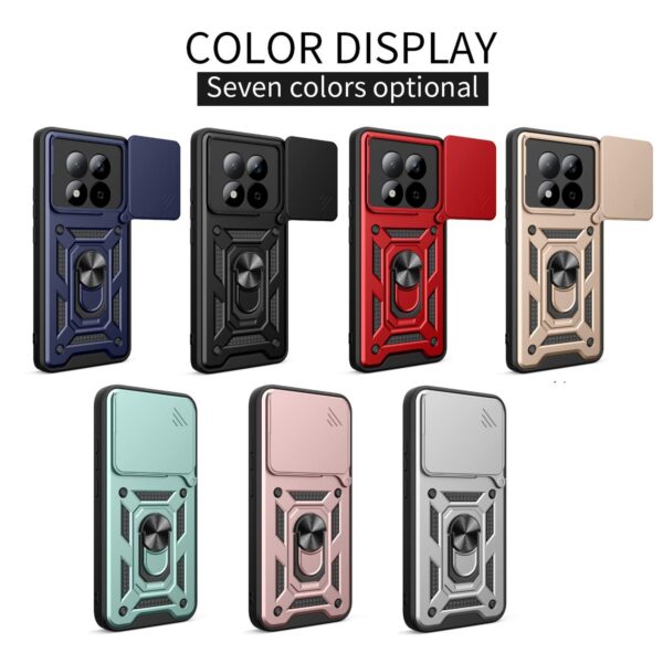 Xiaomi Redmi Note 15 Pro 5G Sliding Camera Cover Design TPU+PC Blue-Θήκη Σκληρή