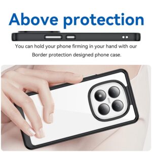 Xiaomi Redmi Note 15 Pro 4G G Colorful Series Acrylic Hybrid TPU Black-Θήκη Σιλικόνης