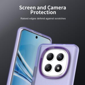 Xiaomi Redmi Note 15 5G / 4G Candy PC Hybrid TPU Shockproof Purple-Θήκη Σιλικόνης