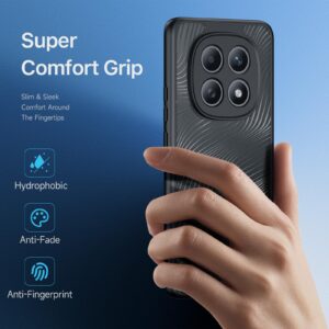 Dux Ducis Xiaomi Redmi Note 15 4G / 5G Series TPU + PC Frosted Feel Black-Θήκη Σιλικόνης