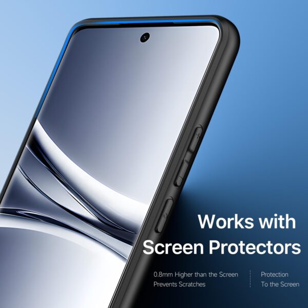 Dux Ducis Xiaomi Redmi Note 15 4G / 5G Series TPU + PC Frosted Feel Black-Θήκη Σιλικόνης