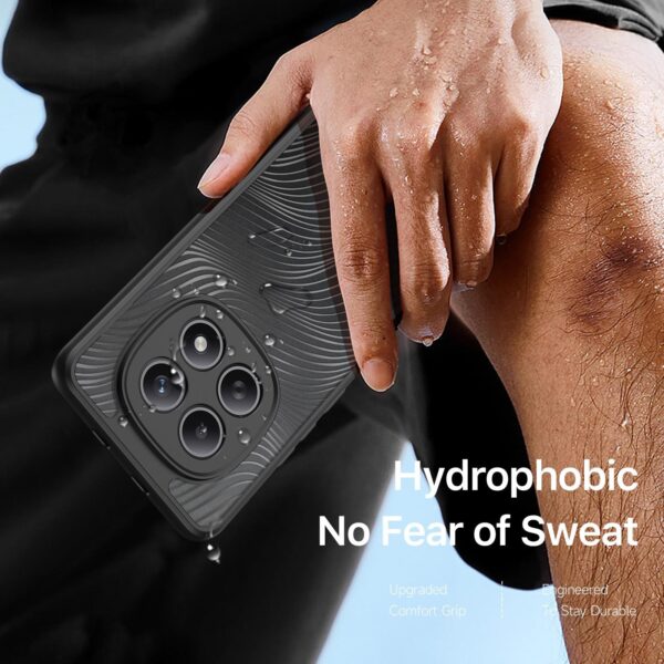 Dux Ducis Xiaomi Redmi Note 15 4G / 5G Series TPU + PC Frosted Feel Black-Θήκη Σιλικόνης