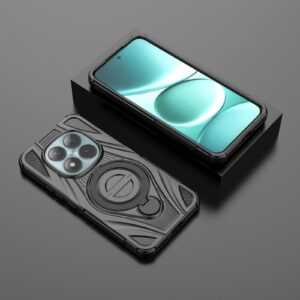 Xiaomi Redmi Note 15 Pro+ 5G Star Ring Metallic Pivot Bracket Magnetic Black-Θήκη Σκληρή