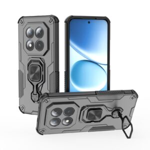 Xiaomi Redmi Note 15 Pro+ 5G Metal Kickstand TPU Hybrid PC Black-Θήκη Σκληρή