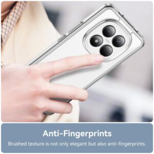 Xiaomi Redmi Note 15 Pro 4G Colorful Series Acrylic Hybrid TPU-Θήκη Σιλικόνης Διάφανη