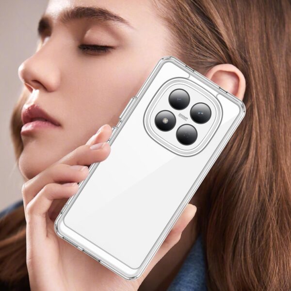 Xiaomi Redmi Note 15 Pro 4G Colorful Series Acrylic Hybrid TPU-Θήκη Σιλικόνης Διάφανη