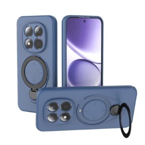 Xiaomi Redmi Note 15 Pro 5G Ring Shield MagSafe TPU with 360 Degree Rotating Holder Blue-Θήκη Σκληρή