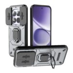 Xiaomi Redmi Note 15 Pro 5G Sliding Camshield TPU + PC Shockproof with Holder Grey-Θήκη Σκληρή