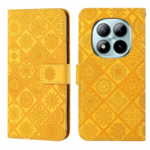 Xiaomi Redmi Note 15 Pro 5G Ethnic Style Embossed Pattern Leather Yellow-Θήκη Βιβλίο