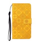 Xiaomi Redmi Note 15 Pro 5G Ethnic Style Embossed Pattern Leather Yellow-Θήκη Βιβλίο