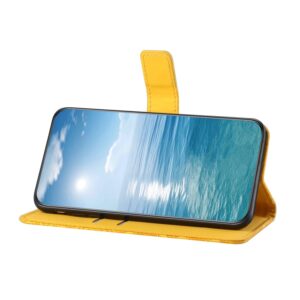 Xiaomi Redmi Note 15 Pro 5G Ethnic Style Embossed Pattern Leather Yellow-Θήκη Βιβλίο