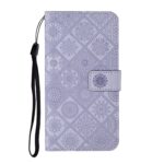 Xiaomi Redmi Note 15 Pro 5G Ethnic Style Embossed Pattern Leather Purple-Θήκη Βιβλίο
