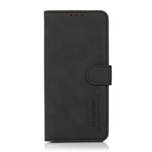 Khazneh Xiaomi Redmi Note 15 Pro 4G Matte Texture Leather Black-Θήκη Βιβλίο