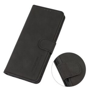 Khazneh Xiaomi Redmi Note 15 Pro 4G Matte Texture Leather Black-Θήκη Βιβλίο