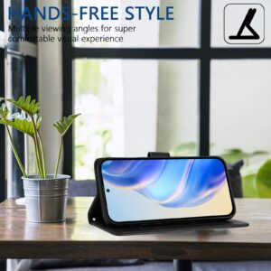 Xiaomi Redmi Note 15 Pro+ 5G/Poco M8 Pro 5G Honeycomb Embossing RFID Leather Black-Θήκη Βιβλίο