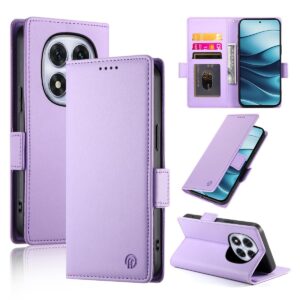 Xiaomi Redmi Note 15 Pro 4G Side Buckle Magnetic Frosted Leather Purple-Θήκη Βιβλίο