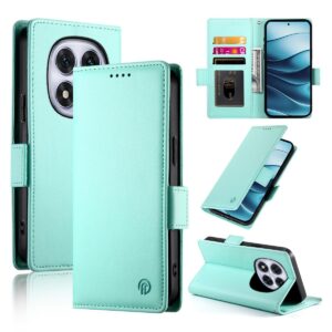 Xiaomi Redmi Note 15 Pro 4G Side Buckle Magnetic Frosted Leather Mint Green-Θήκη Βιβλίο