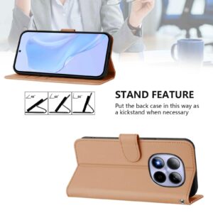 Xiaomi Redmi Note 15 Pro 5G Skin Feel Solid Color Leather with Lanyard Nude-Θήκη Βιβλίο