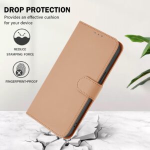 Xiaomi Redmi Note 15 Pro 5G Skin Feel Solid Color Leather with Lanyard Nude-Θήκη Βιβλίο