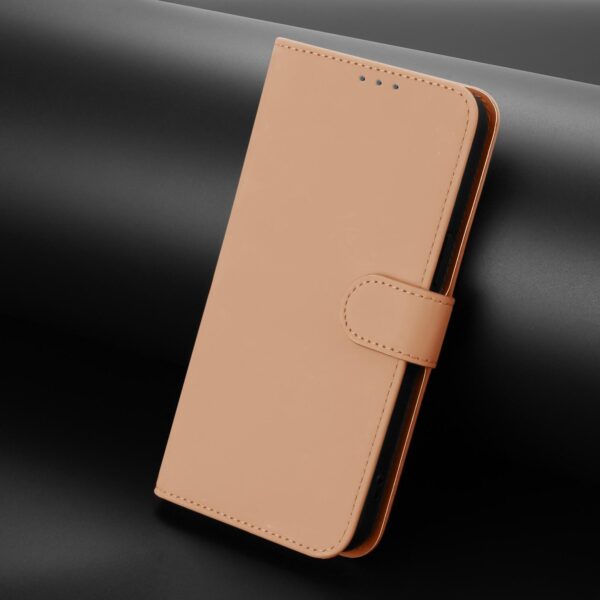 Xiaomi Redmi Note 15 Pro 5G Skin Feel Solid Color Leather with Lanyard Nude-Θήκη Βιβλίο