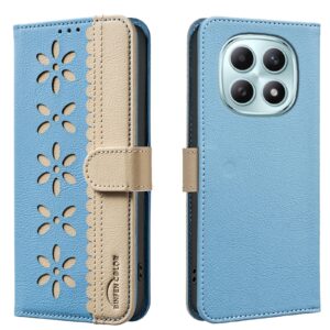 Binfen Xiaomi Redmi Note 15 5G Color Matching RFID Anti-theft Leather Blue-Θήκη Βιβλίο
