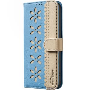 Binfen Xiaomi Redmi Note 15 5G Color Matching RFID Anti-theft Leather Blue-Θήκη Βιβλίο