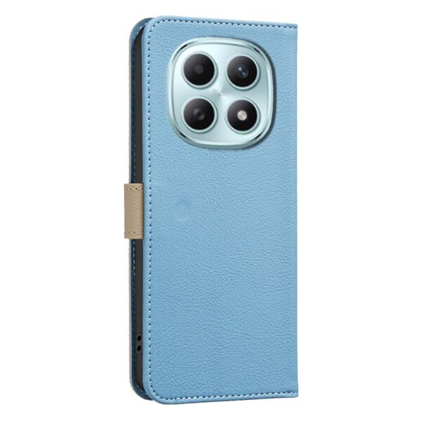 Binfen Xiaomi Redmi Note 15 5G Color Matching RFID Anti-theft Leather Blue-Θήκη Βιβλίο