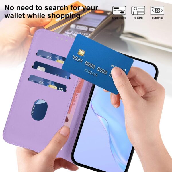 Xiaomi Redmi Note 15 Pro 5G Skin Feel Solid Color Leather with Lanyard Lavender Purple-Θήκη Βιβλίο