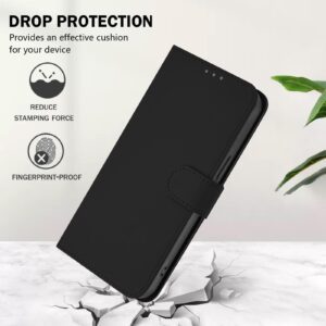 Xiaomi Redmi Note 15 Pro 5G Skin Feel Solid Color Leather with Lanyard Black-Θήκη Βιβλίο