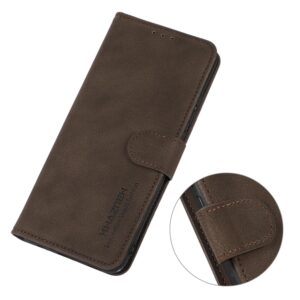 Khazneh Xiaomi Redmi Note 15 Pro 4G Matte Texture Leather Brown-Θήκη Βιβλίο