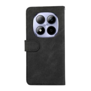 Abeel Xiaomi Redmi Note 15 Pro+ 5G Color Block Magnetic RFID Leather Black-Green-Θήκη Βιβλίο